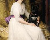 弗兰克 伯纳德 狄克西 : Portrait of the Artist's Niece Dorothy